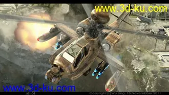 3D打印模型ah-64阿帕奇的图片