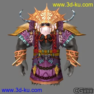 3D打印模型牛头怪的图片