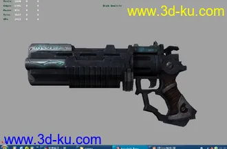 3D打印模型高清版——怜悯之枪 OBJ的图片