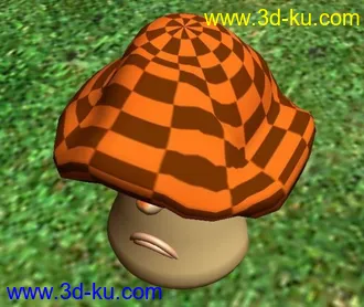3D打印模型新手自学3Dmax——坏情绪的蘑菇先生的图片