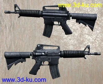 3D打印模型M4带贴图的图片