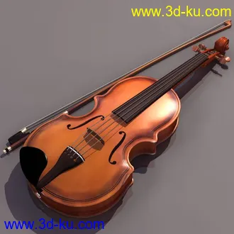 3D打印模型小提琴的图片