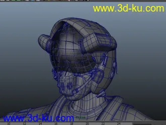 3D打印模型F35 飞行员的图片