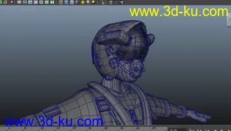 3D打印模型F35 飞行员的图片