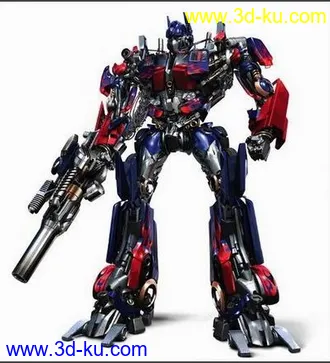 3D打印模型擎天柱的图片