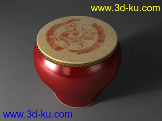 3D打印模型鼓的图片