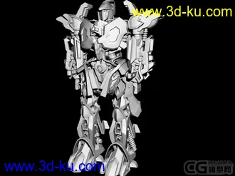 3D打印模型新手原创机器人，大家多多指教的图片