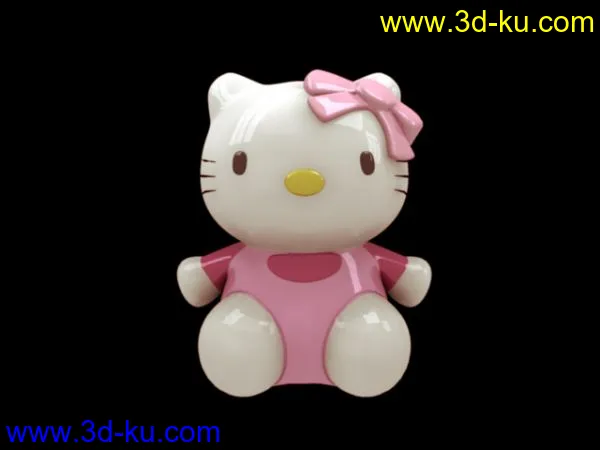 hello kitty（给小昕昕的）模型的图片2