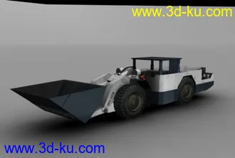 3D打印模型胶轮车的图片