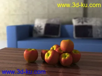 3D打印模型finalgather灯光渲染练习+灯光+材质贴图的图片