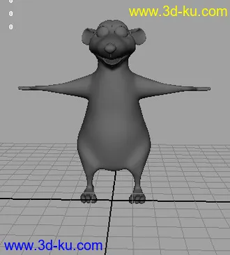 3D打印模型可爱老鼠的图片