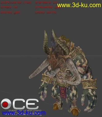 3D打印模型[Share] Volcanus Monster的图片