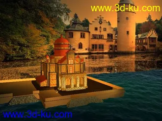 3D打印模型欧式建筑的图片