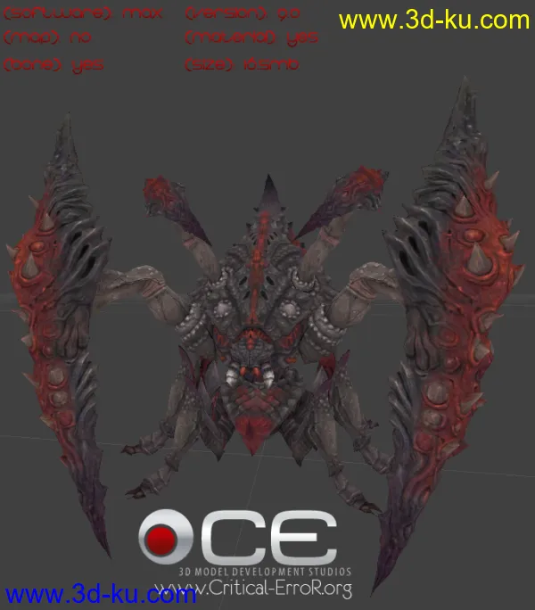 [Share] Violent Arachne Monster模型的图片1