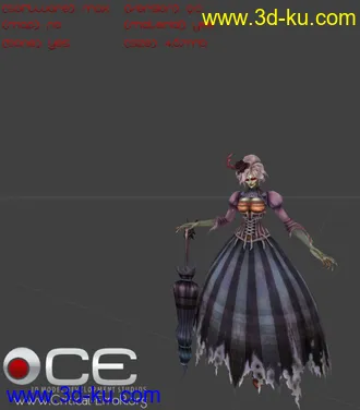 3D打印模型[Share] Vampir Lady Monster吸血贵妇人的图片