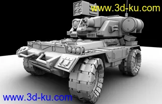 3D打印模型装甲车一辆的图片