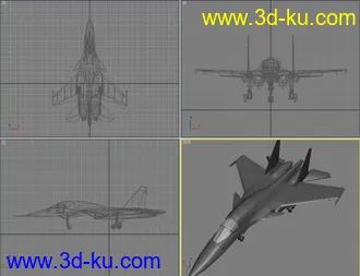 3D打印模型战机七架的图片