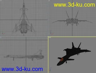 3D打印模型战机七架的图片