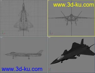 3D打印模型战机七架的图片