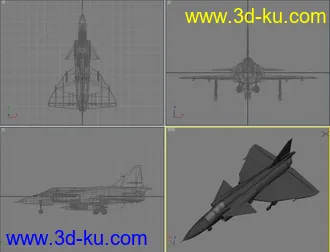 3D打印模型战机七架的图片