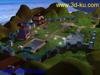 3D打印模型场景作业的图片