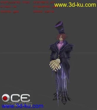 3D打印模型吸血鬼绅士[Share] Vampir Gentleman Monster的图片