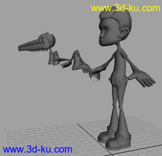 3D打印模型卡通角色临摹（超全步骤解析）的图片