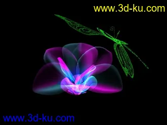 3D打印模型蝶恋花的图片