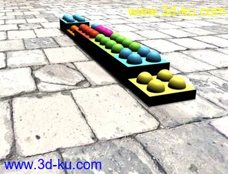 3D打印模型猪猪侠5的积木的图片