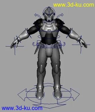 3D打印模型各种角色全套绑定包括表情，集体打包供大家分享的图片