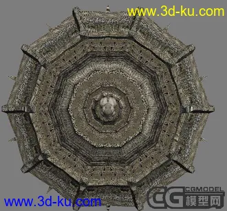 3D打印模型狮子小建筑。。。的图片