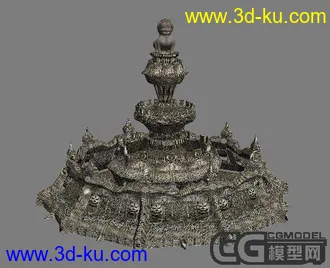 3D打印模型狮子小建筑。。。的图片