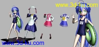 3D打印模型小萝莉三的图片