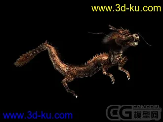3D打印模型中国龙。。。的图片
