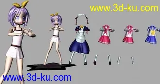 3D打印模型小萝莉四的图片