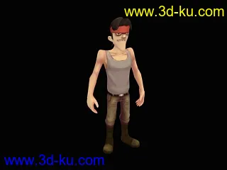 3D打印模型很不错的一个卡通角色的图片