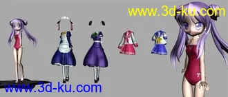 3D打印模型小萝莉五的图片