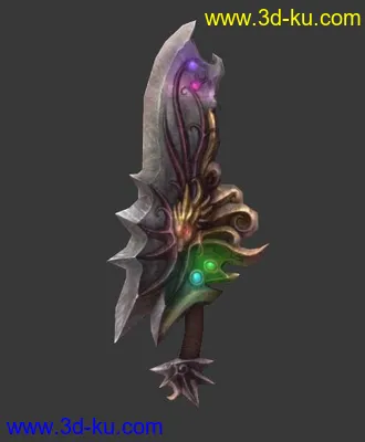 3D打印模型神话刀的图片