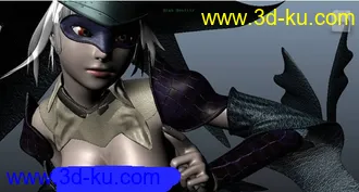 3D打印模型小巫女【精模】的图片