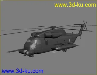 3D打印模型直升机的图片