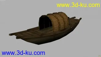 3D打印模型木船的图片