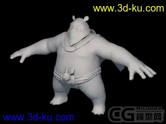3D打印模型熊猫一只的图片