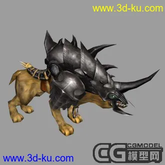 3D打印模型骑兽一只的图片