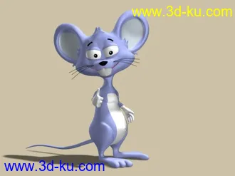 3D打印模型Q版可爱小老鼠的图片