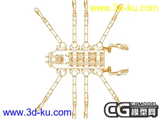 3D打印模型经典的机械蝎子的图片