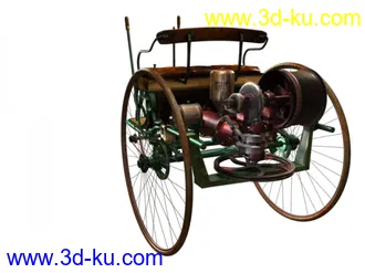 3D打印模型奔驰世界上第一辆的图片