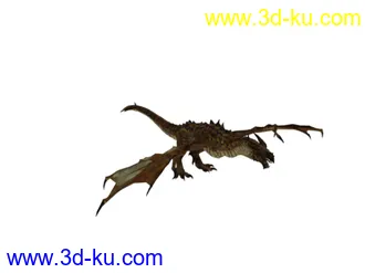 3D打印模型巨龙 dragontundra （from skyrim）的图片