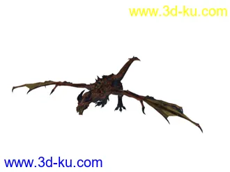 3D打印模型巨龙4 bossdragon （from skyrim）的图片