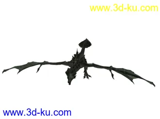3D打印模型巨龙7 dragonforest 无骨骼 （from skyrim）的图片