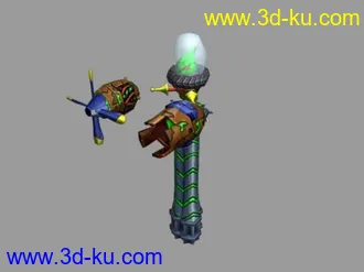 3D打印模型FusionFall - 主帐篷杀手!!!重新更正!!!的图片